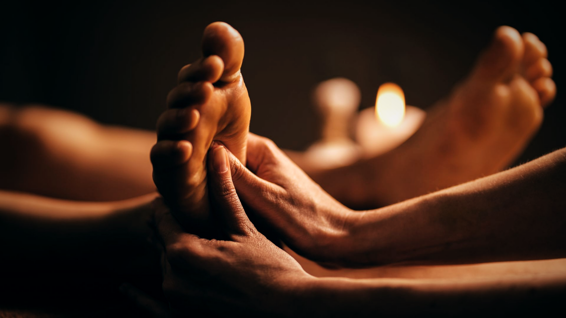 Foot massage at Aurah spa in Prestwick, Ayrshire