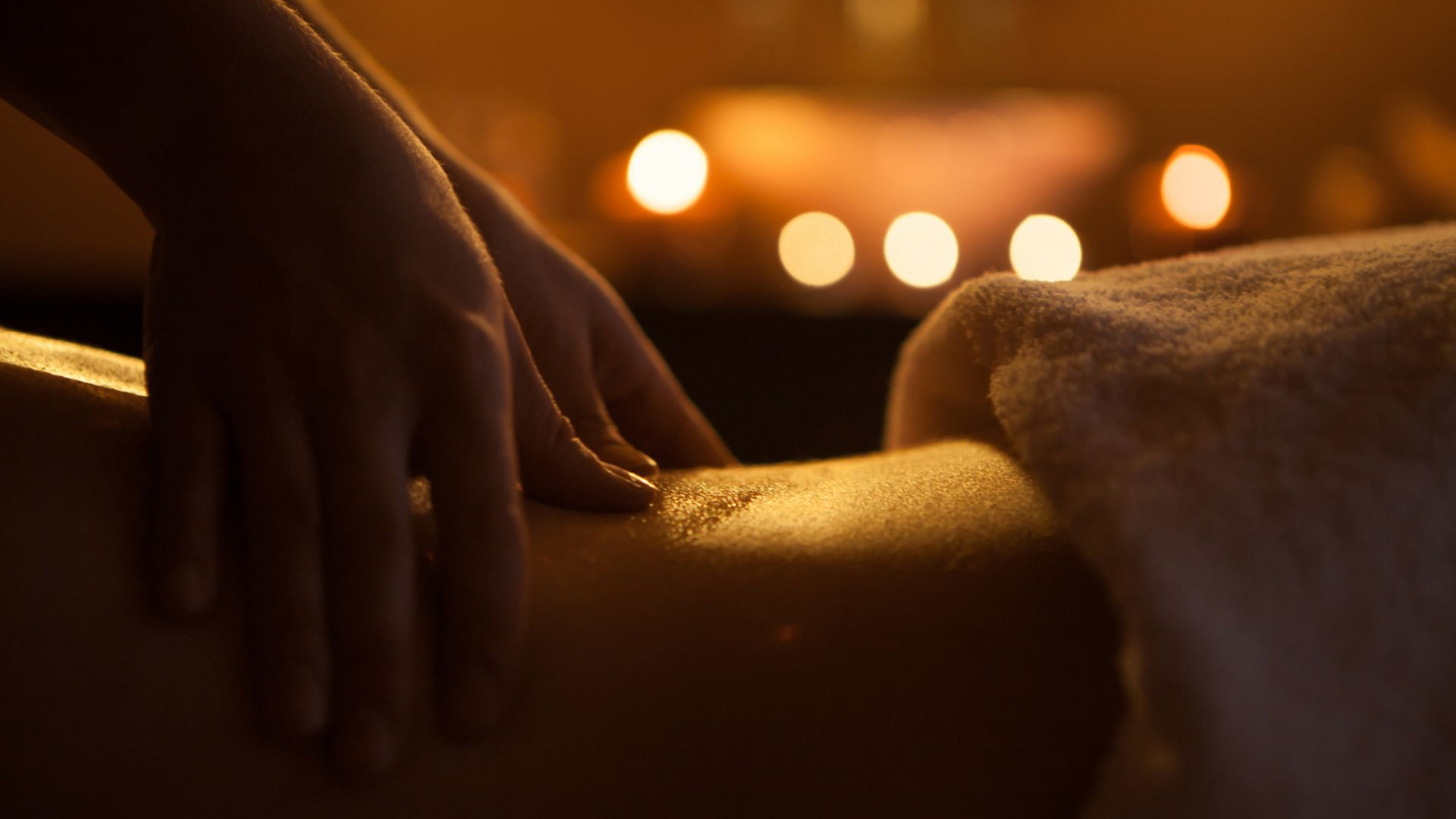 Hot bamboo, hot stone, and pink salt stone massage at Aurah spa in Prestwick, Ayrshire