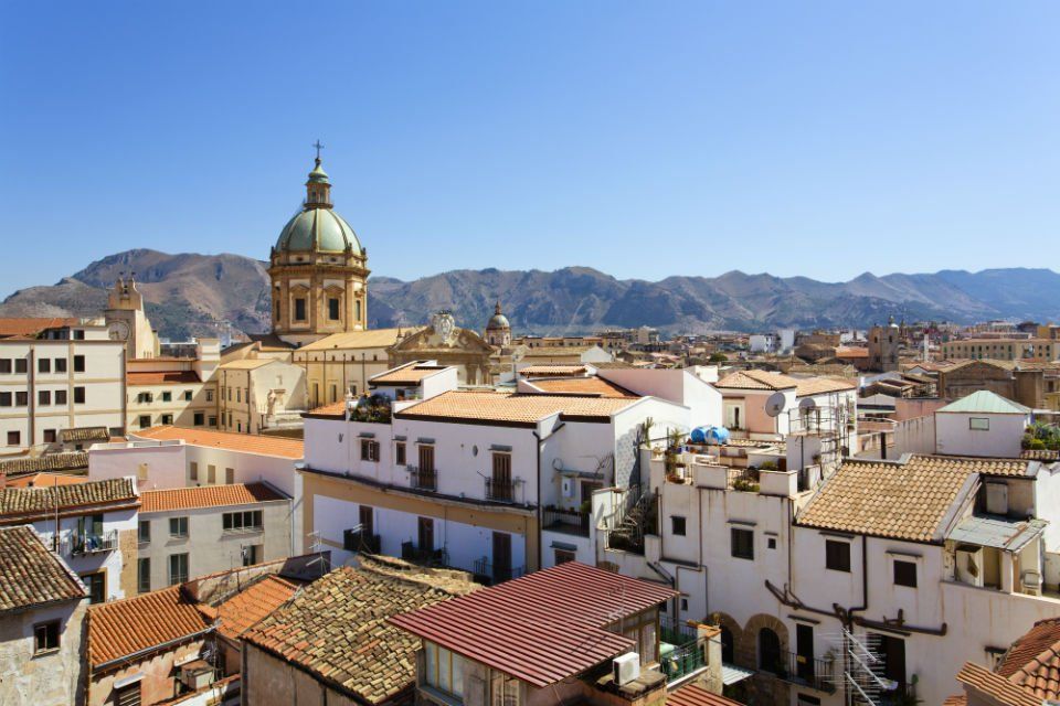 Panoramic photo of Palermo