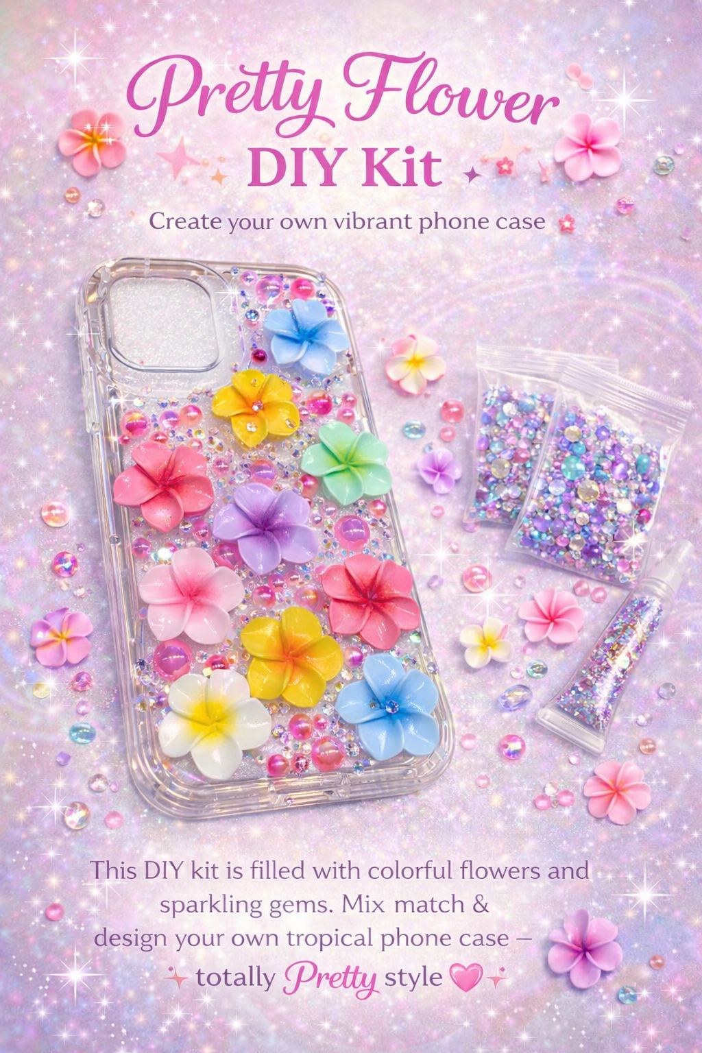 DIY KIT PRETTY FLOWER