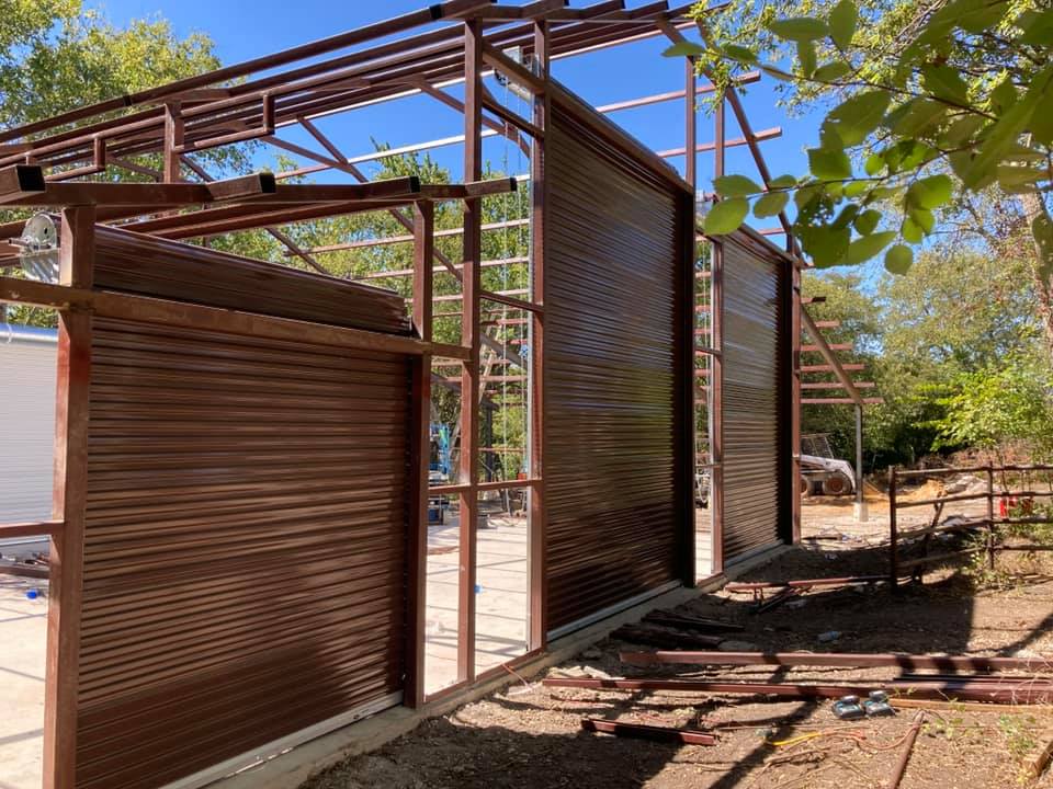 Brown Roll Up Door — Denison, TX — North Central Door and Gate