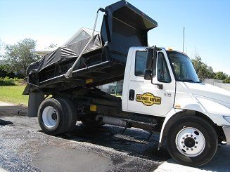 Dump Truck - Pothole Repair in Sarasota, FL
