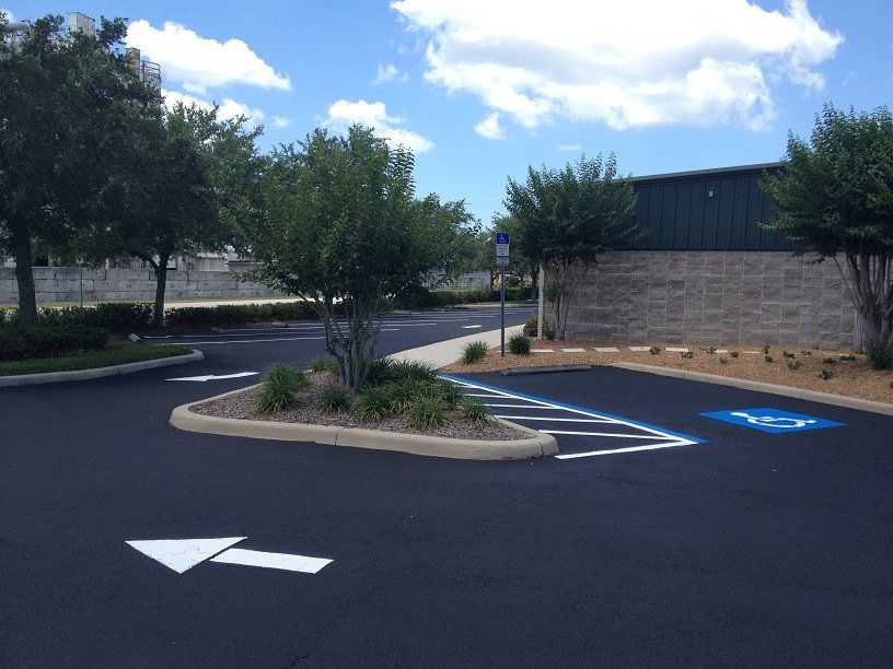PWD Parking Space - Striping & Signs in Sarasota, FL