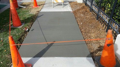 Drying Cement Sidewalk - Driveway Repair in Sarasota, FL