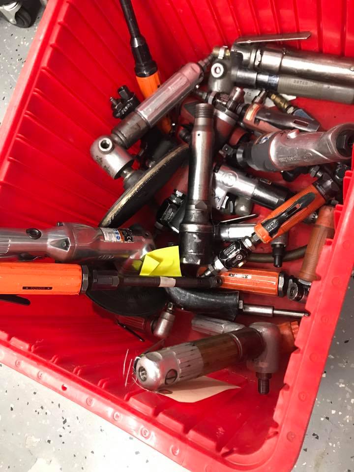 Tools in Equipment Box — Moorsville, NC — LKN Tool Repair, Inc.