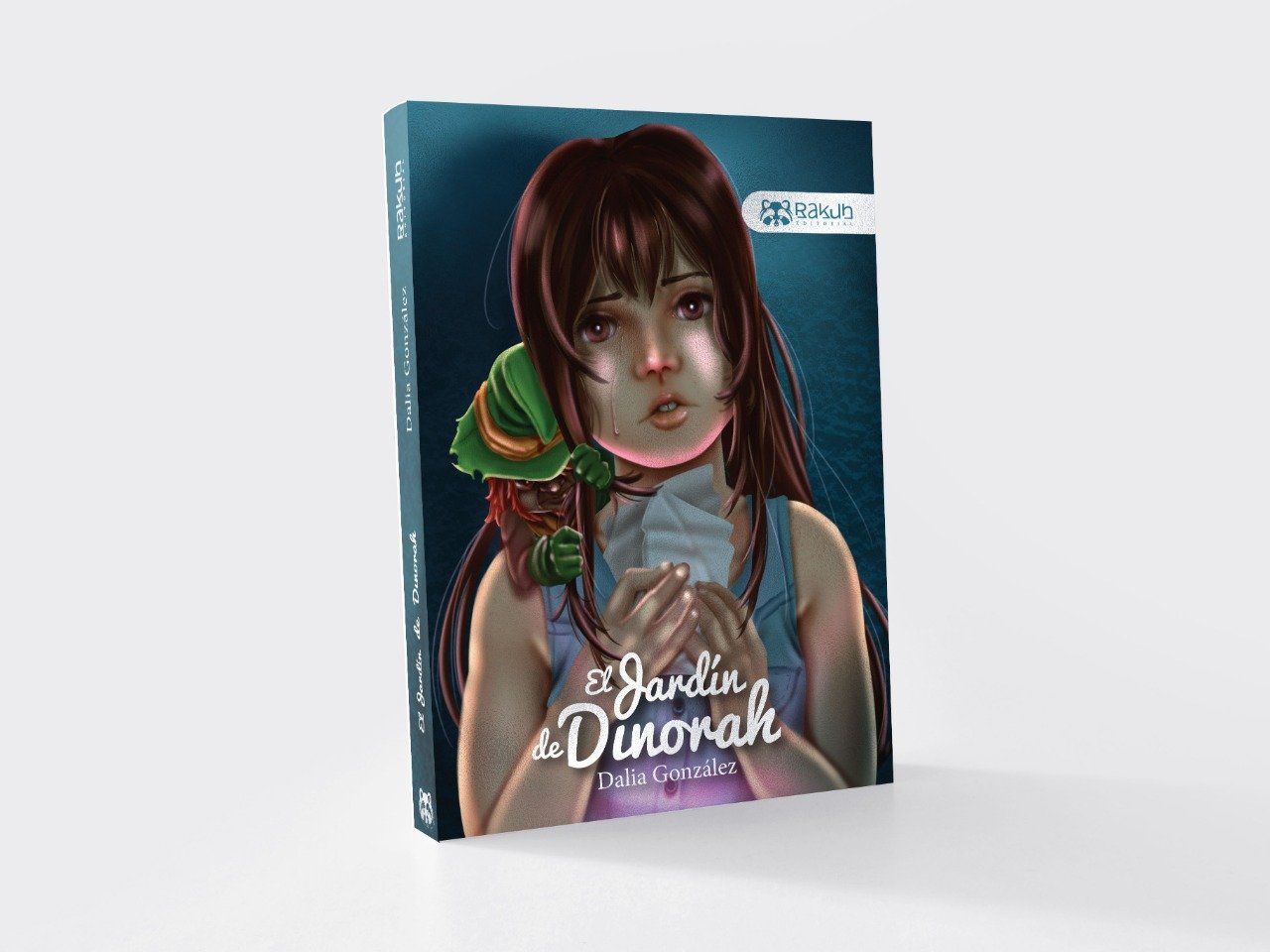 Un libro con una imagen de una niña en la portada.