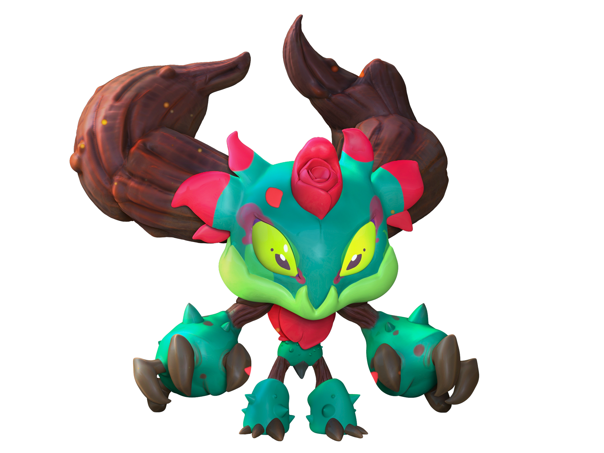 Modelado 3D en Blender personaje Florencio