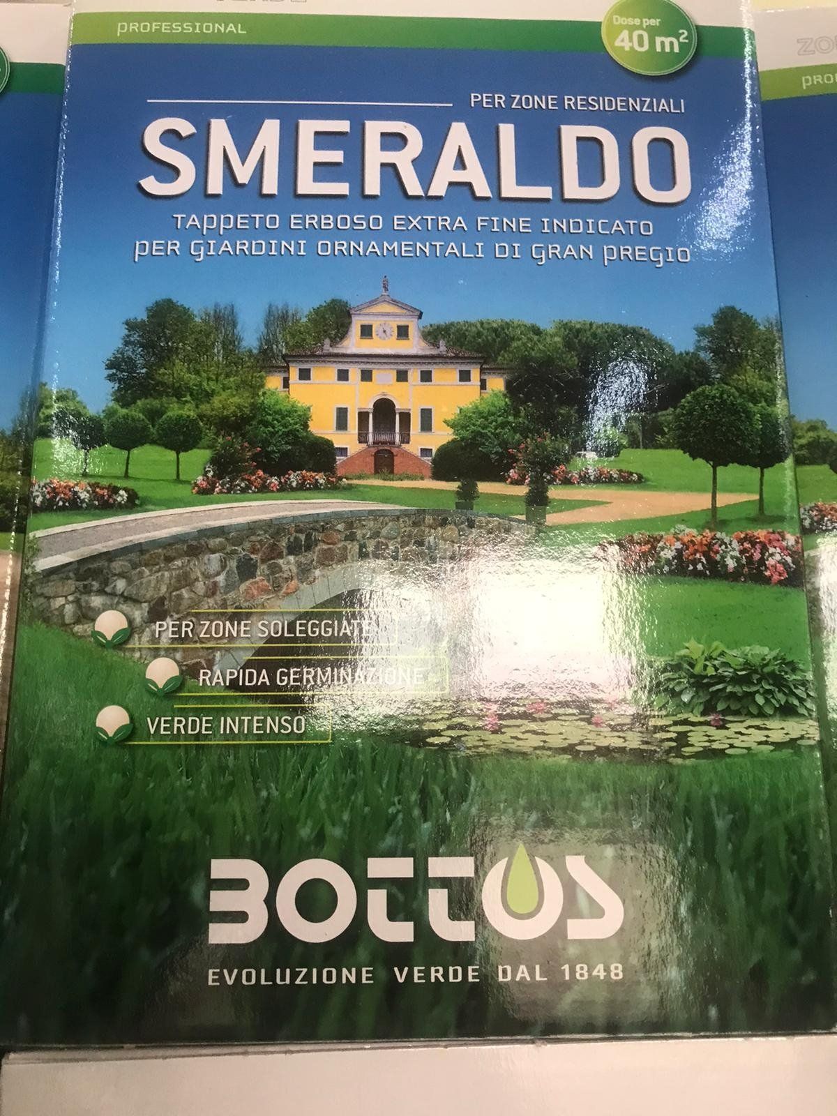 Tappeto erboso extra fine indicato per giardini ornamentali di gran pregio