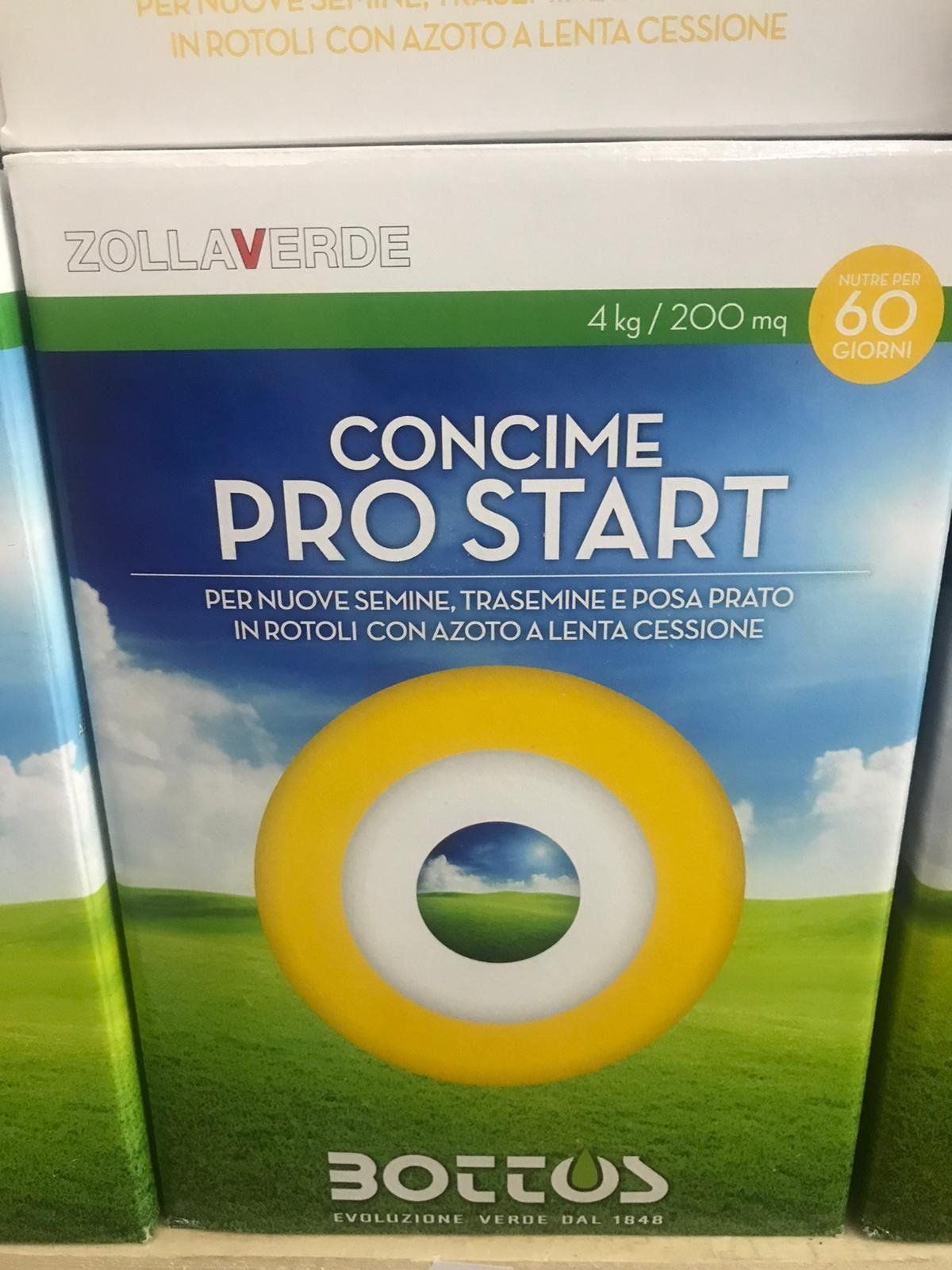 Per nuove semine, trasemine e posa prato in rotoli con azoto a lenta cessione