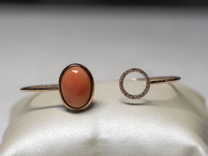 Anello e orecchino - gioielleria artigianale a Roma