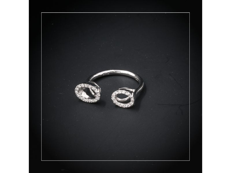 Anello aperto - gioielleria artigianale a Roma