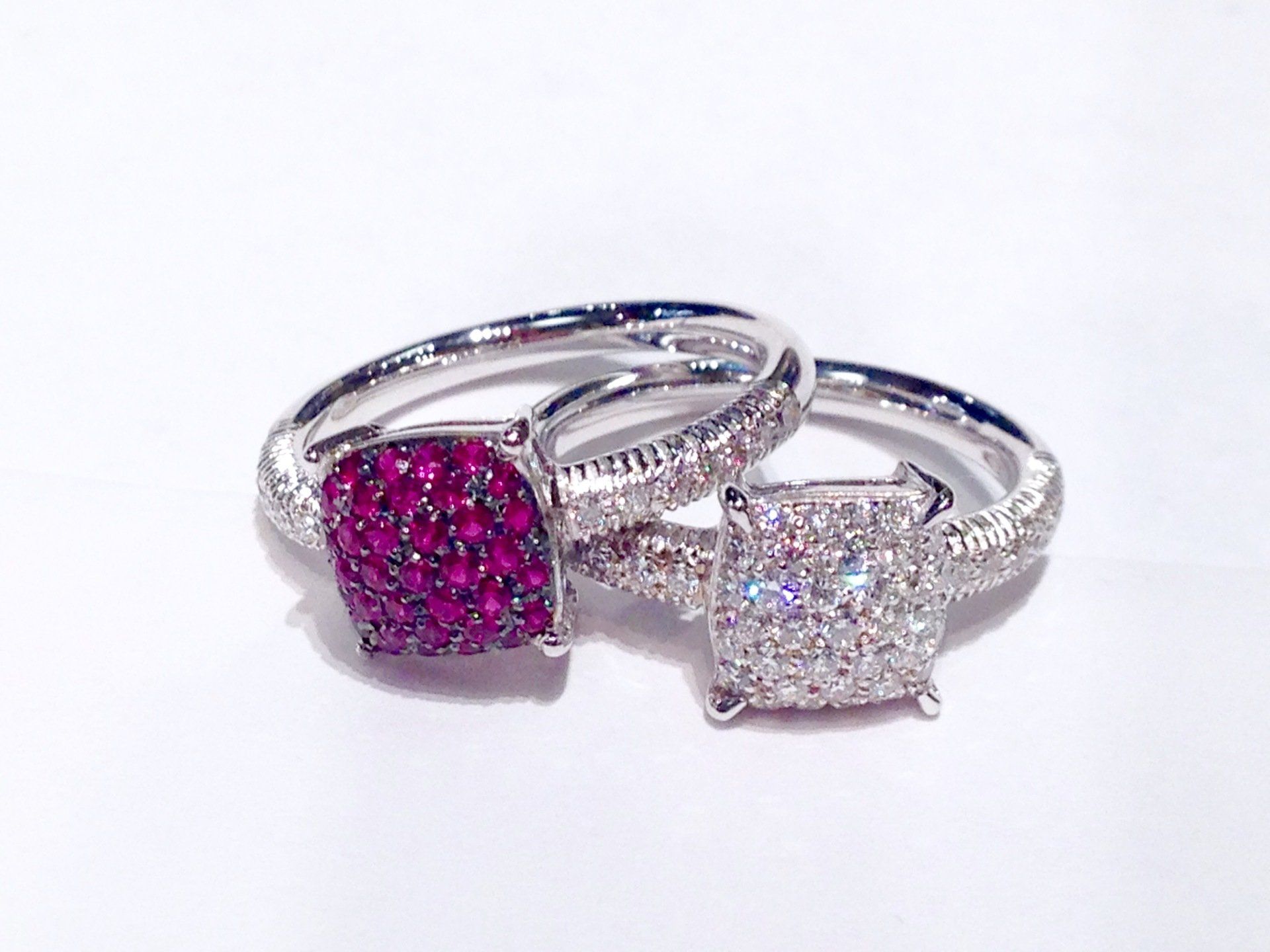 Gemme su anello - gioielleria artigianale a Roma