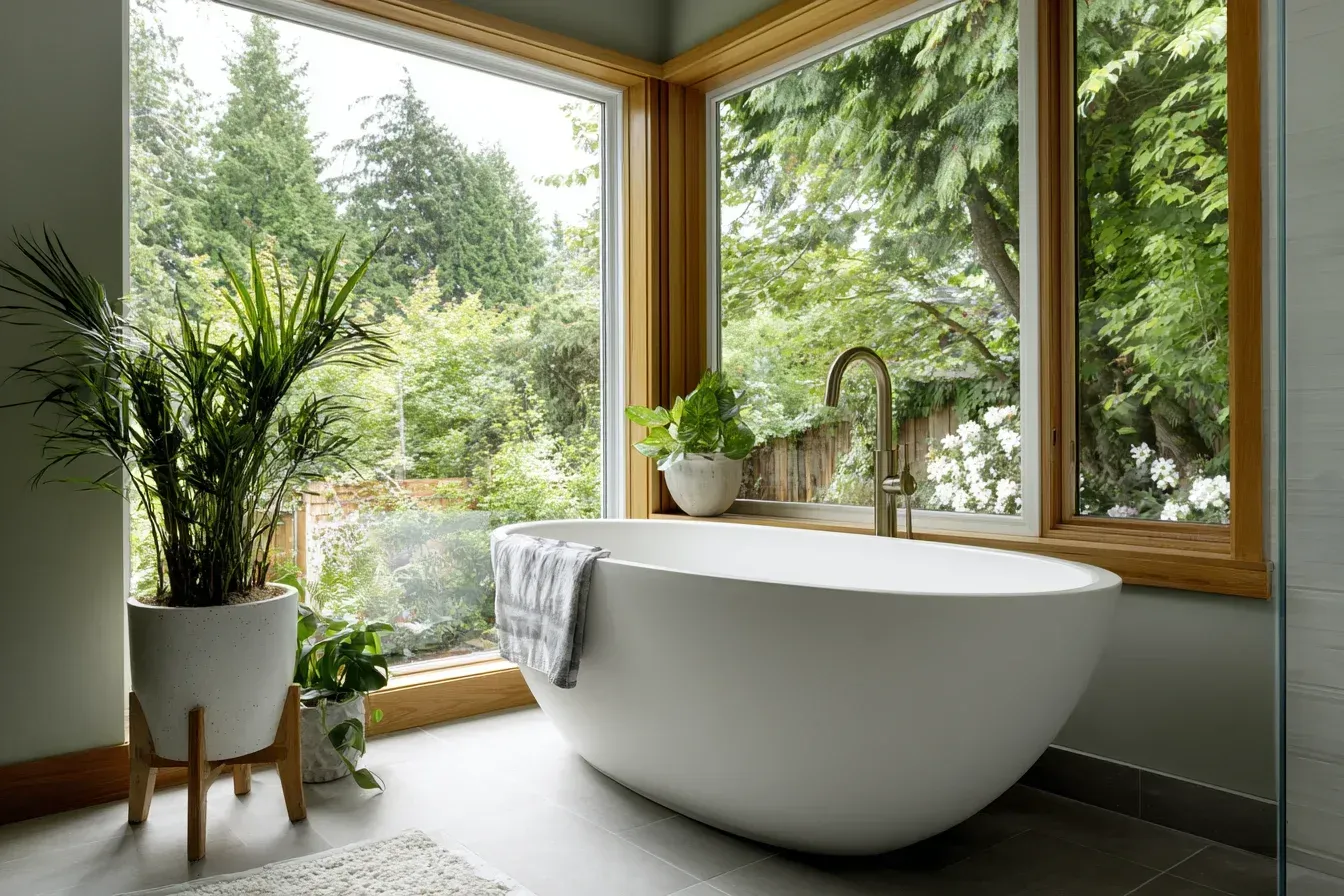 Bathroom remodeling Coquitlam featuring walk-in shower designs, quartz surfaces, LED vanity mirrors, and modern fixtures.
Coquitlam bathroom renovation specialists retiling walls, installing frameless shower panels, and improving lighting.
Bathroom remodel Coquitlam with textured wall tiles, new faucets, stone vanity tops, and rainfall showerheads.