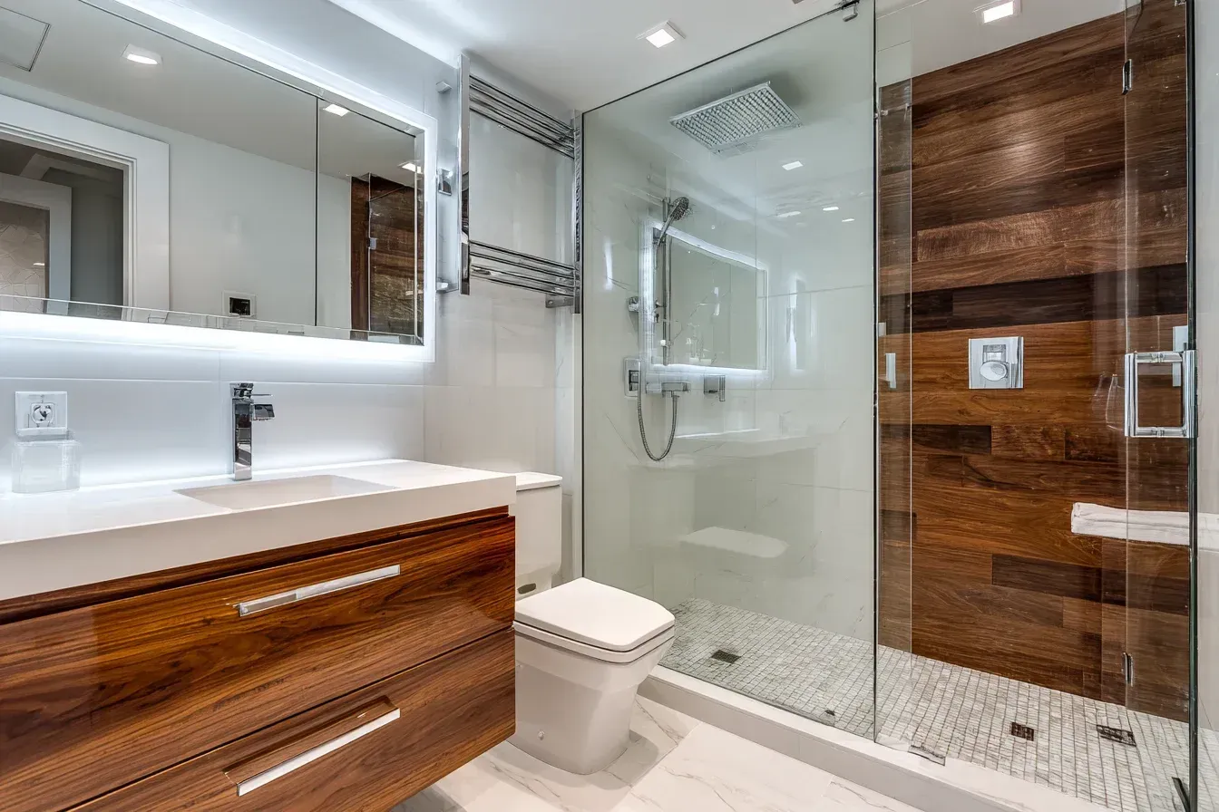 Coquitlam bathroom renovation featuring stone-look porcelain tiles, quartz top vanities, frameless shower enclosures, and energy-efficient LED lighting.
Bathroom remodel Coquitlam installing textured tile surrounds, modern shower trims, and upgraded plumbing valves.
Coquitlam bathroom renovations with walk-in shower conversions, quartz slab vanity upgrades, and large-format tile flooring.
Bathroom renovation Coquitlam BC using custom wall tile features, floating cabinets, and premium rain showerheads.
Coquitlam bathroom remodel adding heated porcelain tile floors, frameless sliding shower doors, and luxury faucets.
Bathroom renovations Coquitlam featuring durable grout sealing, quartz counters, and stone-textured shower walls.
Coquitlam bathroom renovation with polished porcelain tiles, frameless shower partitions, and recessed LED lighting.
Bathroom remodel Coquitlam upgrading outdated tubs, installing new tile surrounds, and improving bathroom ventilation.
Coquitlam bathroom renovations applying large-format porcelain tiles, floating vanities, and high-end lighting fixtures.
Bathroom renovation Coquitlam BC with quartz backsplash enhancements, modern sinks, and waterproof tile systems.