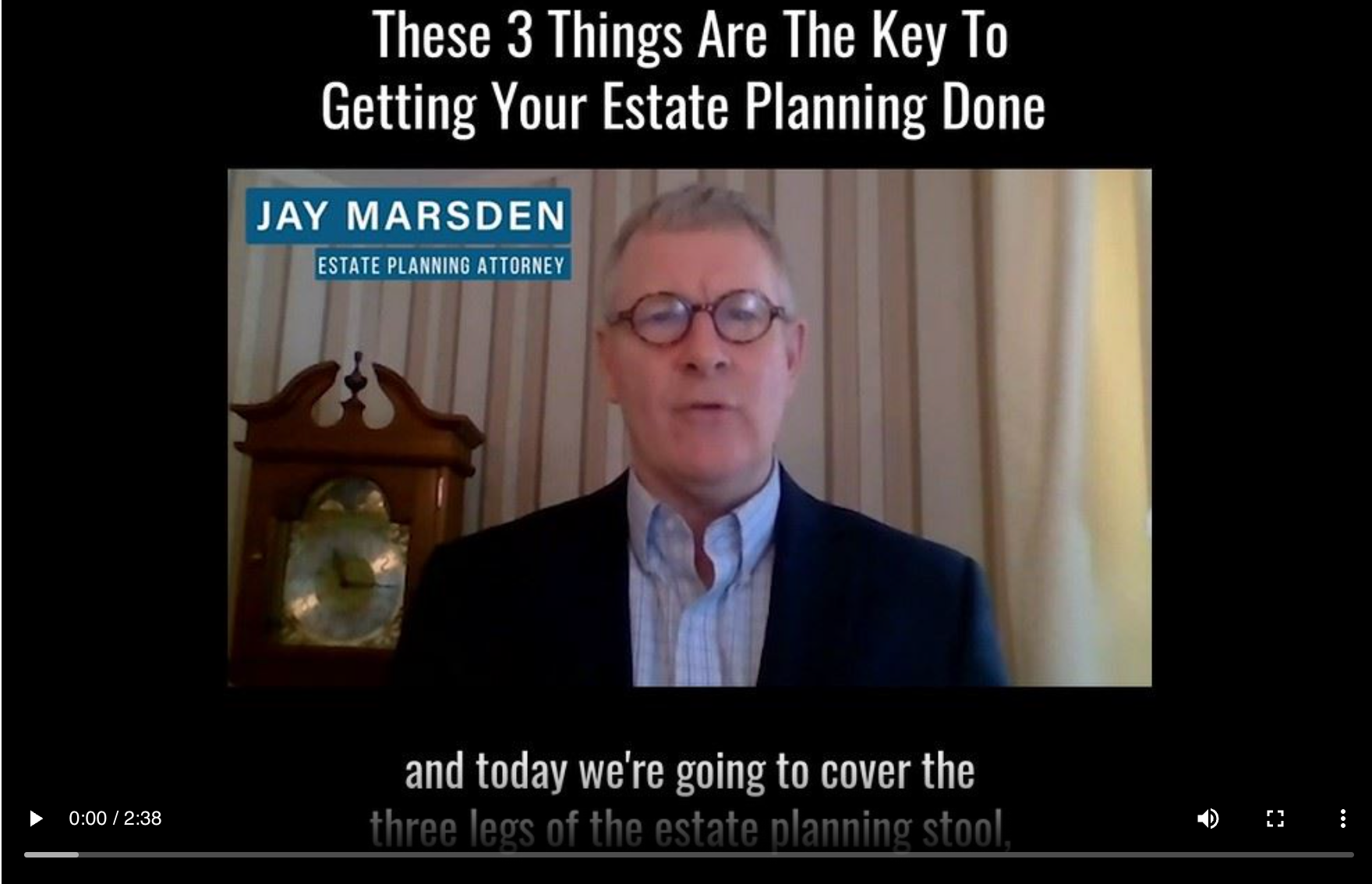 3 Key Components of an Estate Plan