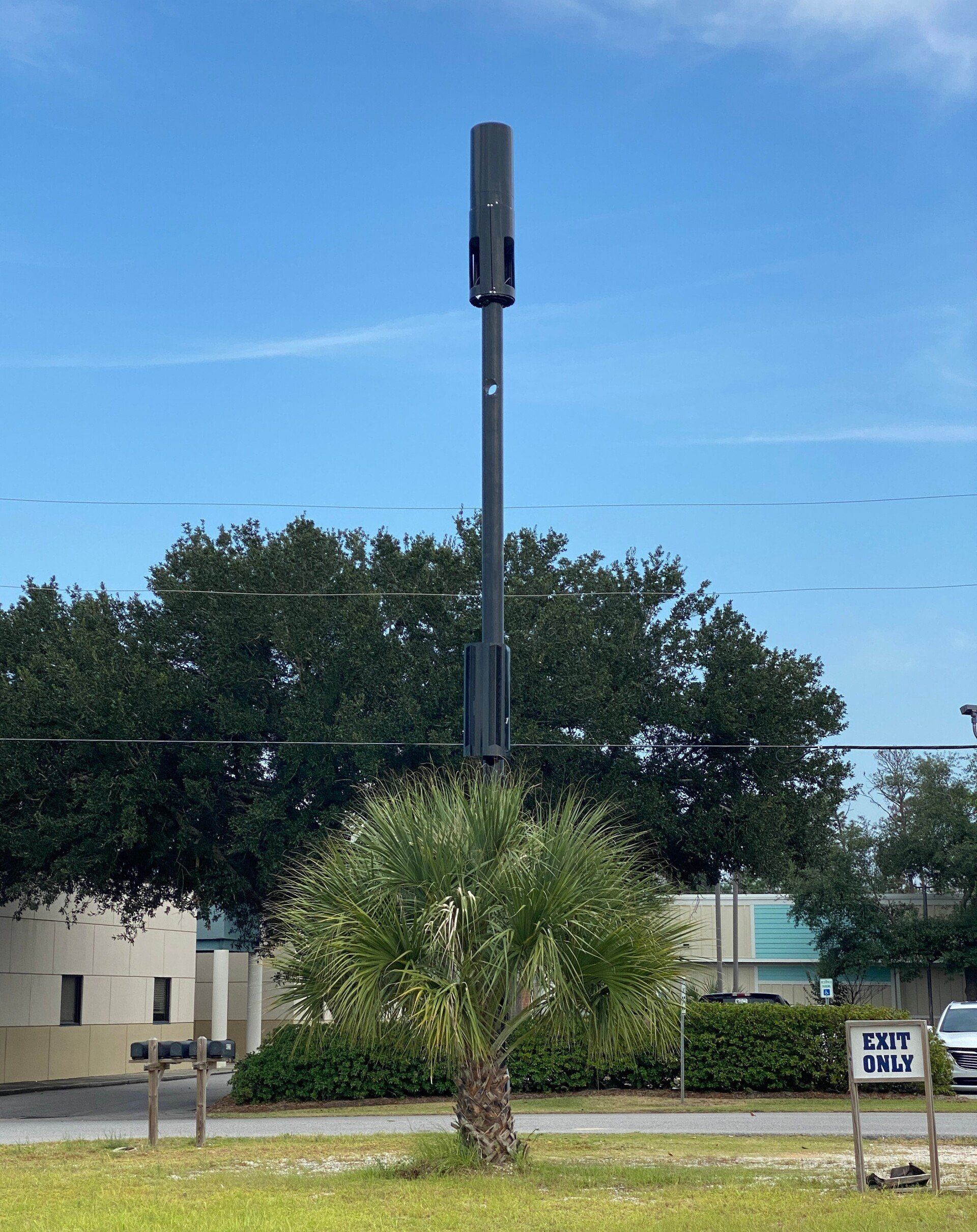 New utility poles will help wireless coverage Orange Beach, Alabama, officials say.