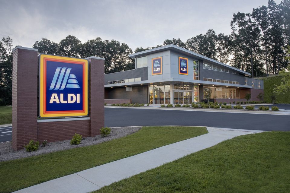 Aldi building nw Regional Headquarters & Distribution Center in Loxley