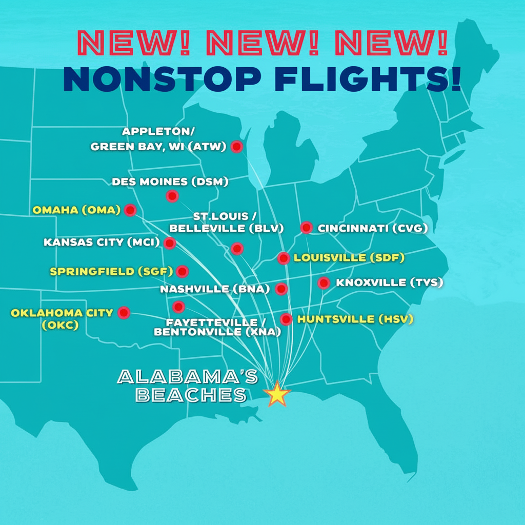 Allegiant Airlines Cities