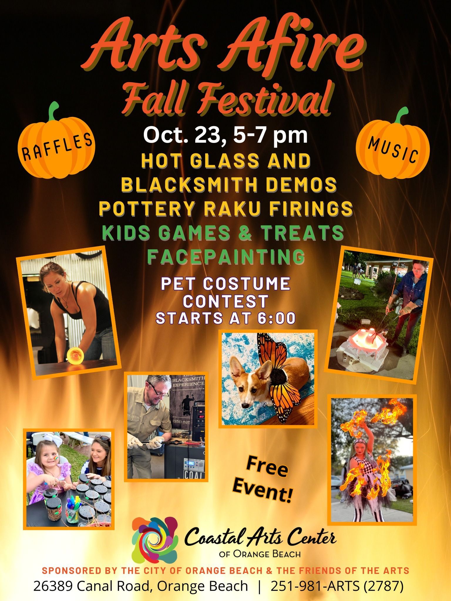 Arts Afire Fall Festival in Orange Beach