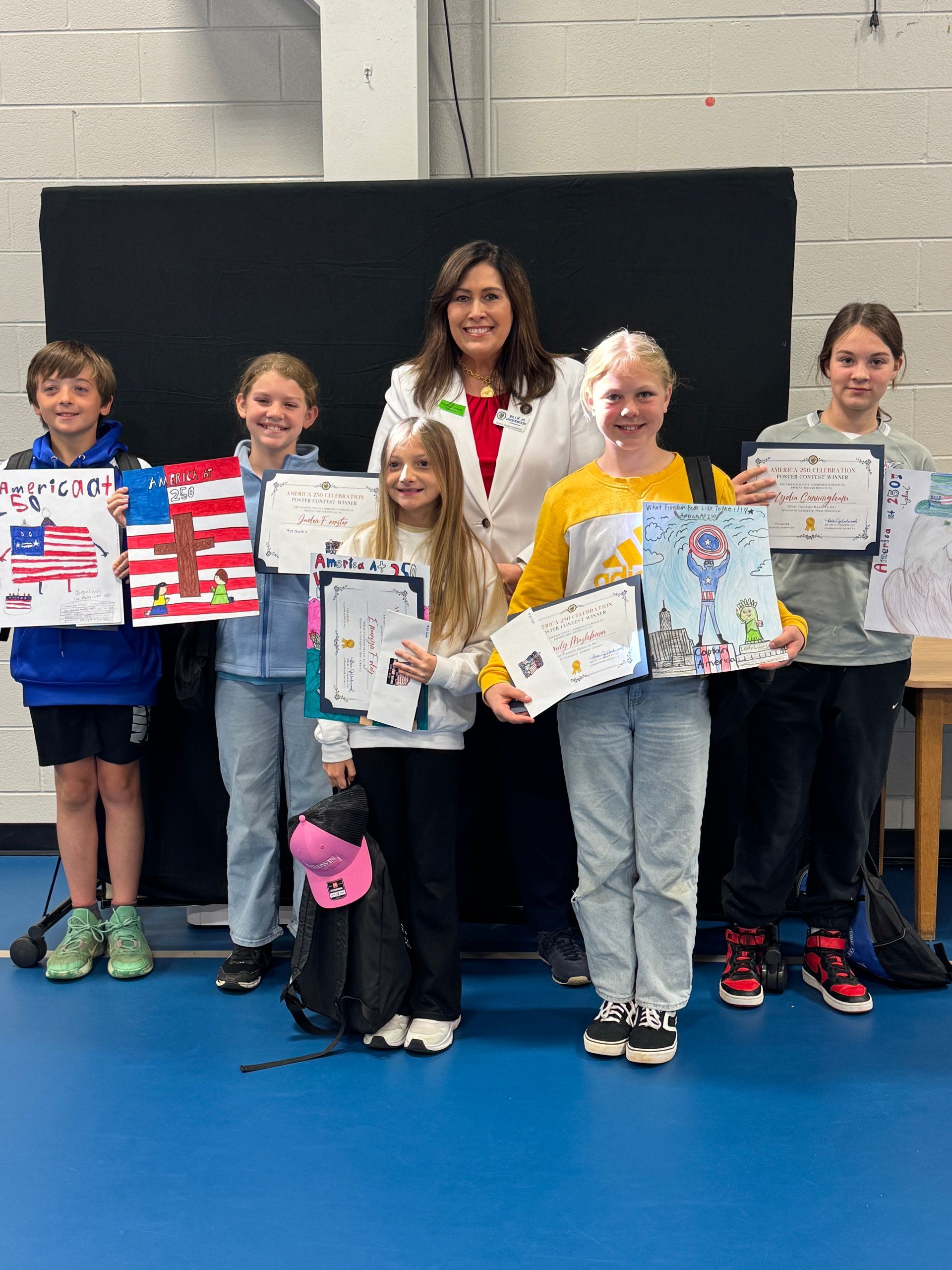 Fifth Graders Across Baldwin County Recognized for Artwork on Freedom