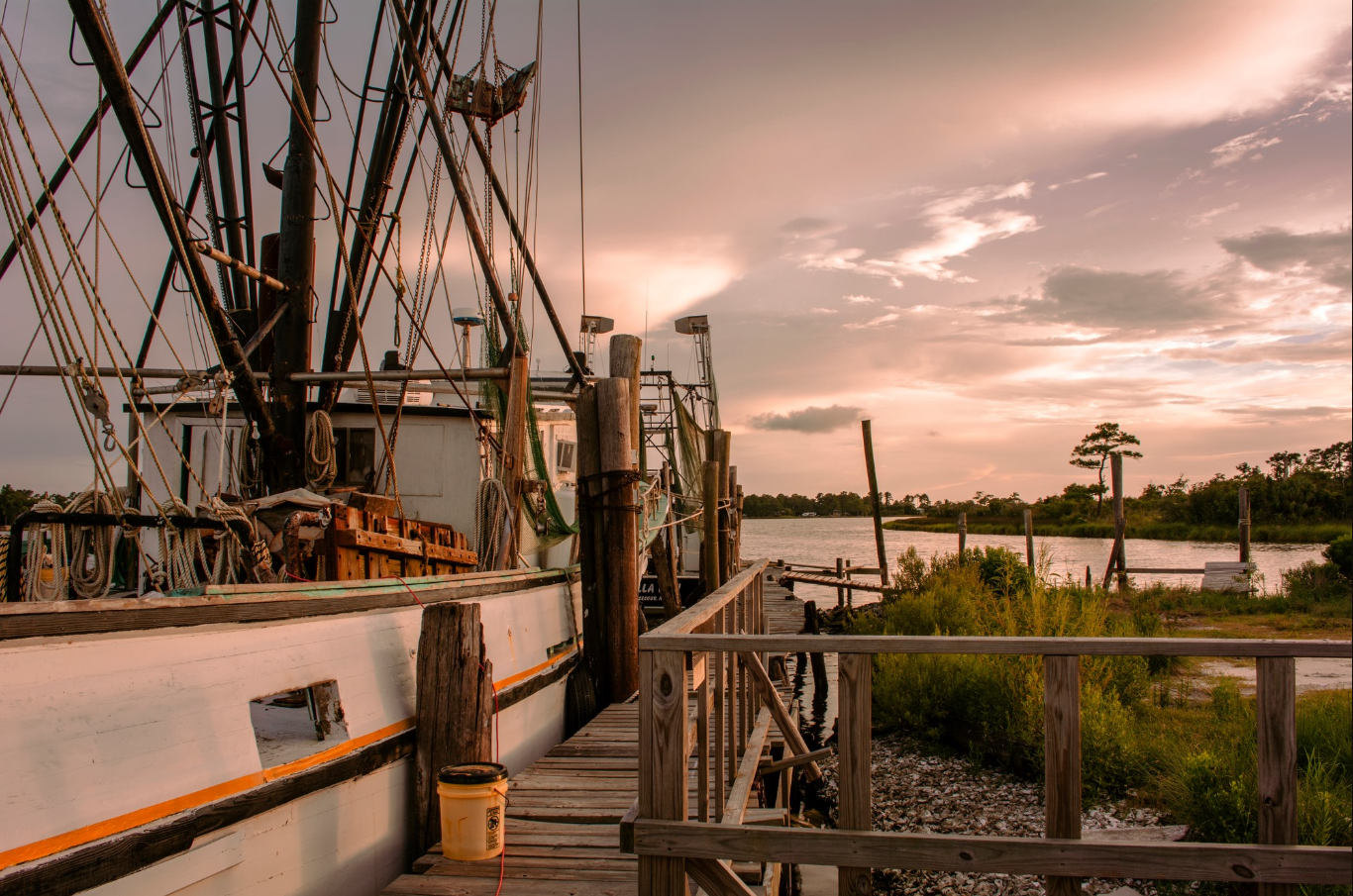 Bay Shrimp Boat Photo by Troy Calvent
