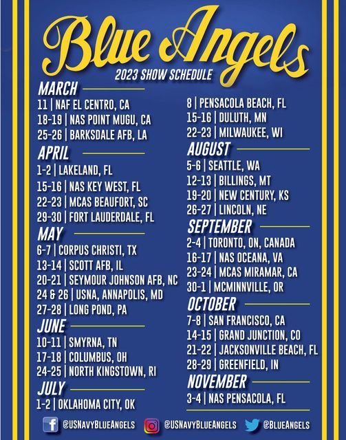 Blue Angels 2024 Practice Schedule Pensacola 2024 Lissy Rosanna