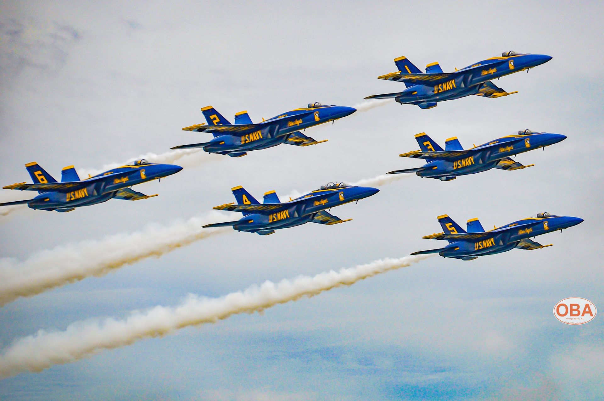 Blue Angels Smokin' the Beaches in Orange Beach