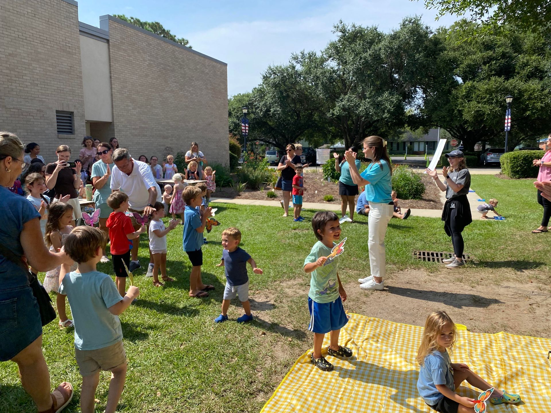 Kids Learn About Monarch Butterflies in Foley Garden Event