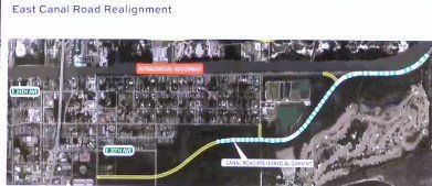 Reroute of Canal Road around Gulf Pines neighborhood in Gulf Shores, Alabama, is in limbo.