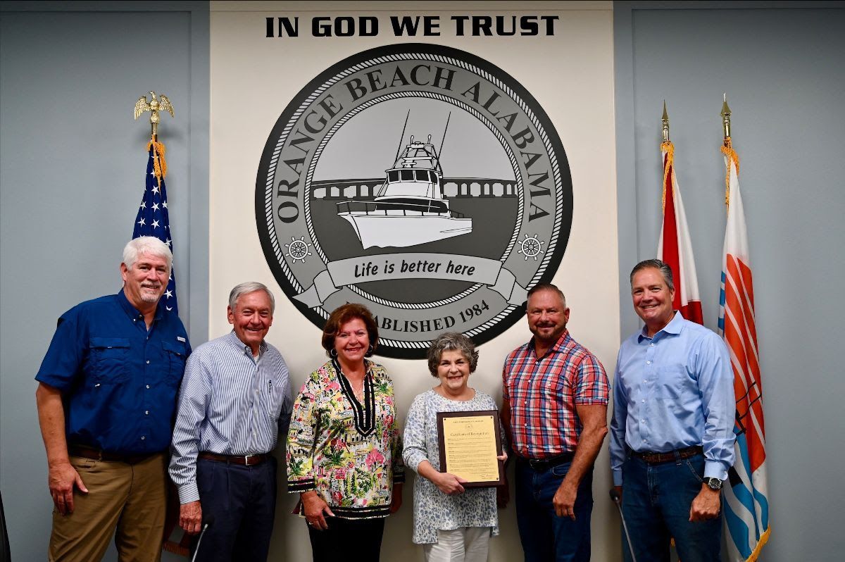 Orange Beach City Hall Loses a Cherished Employee as Candy Martin Retires