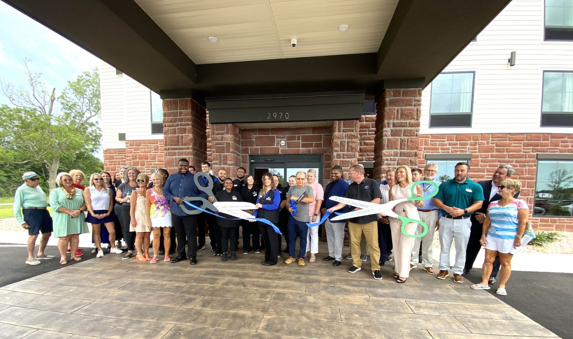 The Foley Cobblestone Hotel was dedicated on Tuesday, June 10. 