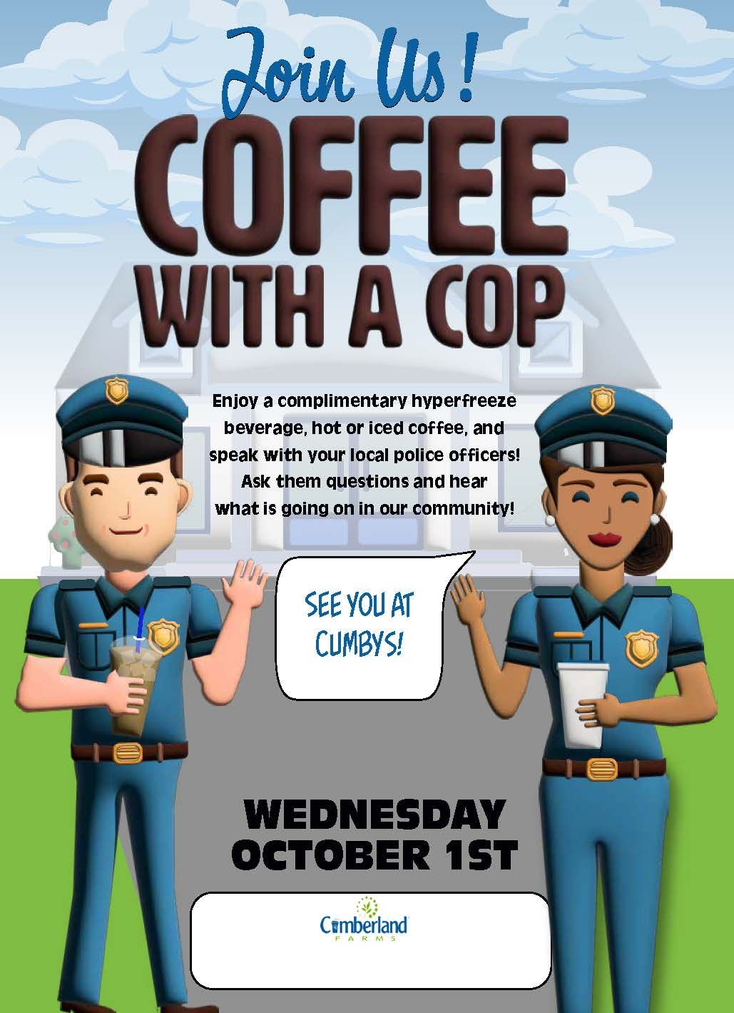 Gulf Shores Coffee with a Cop