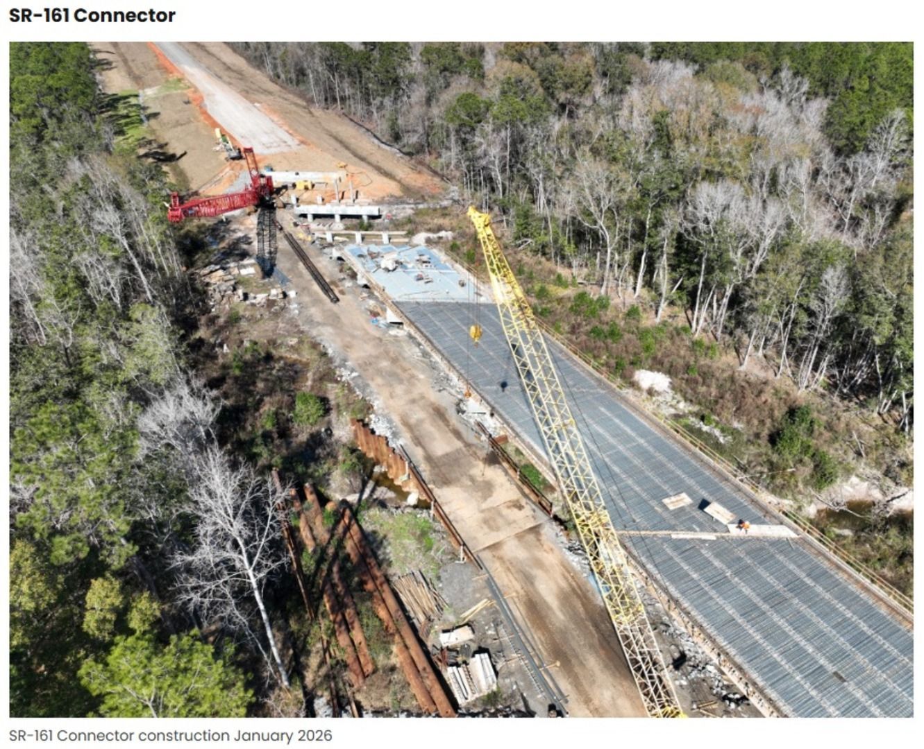 Connector Construction Underway