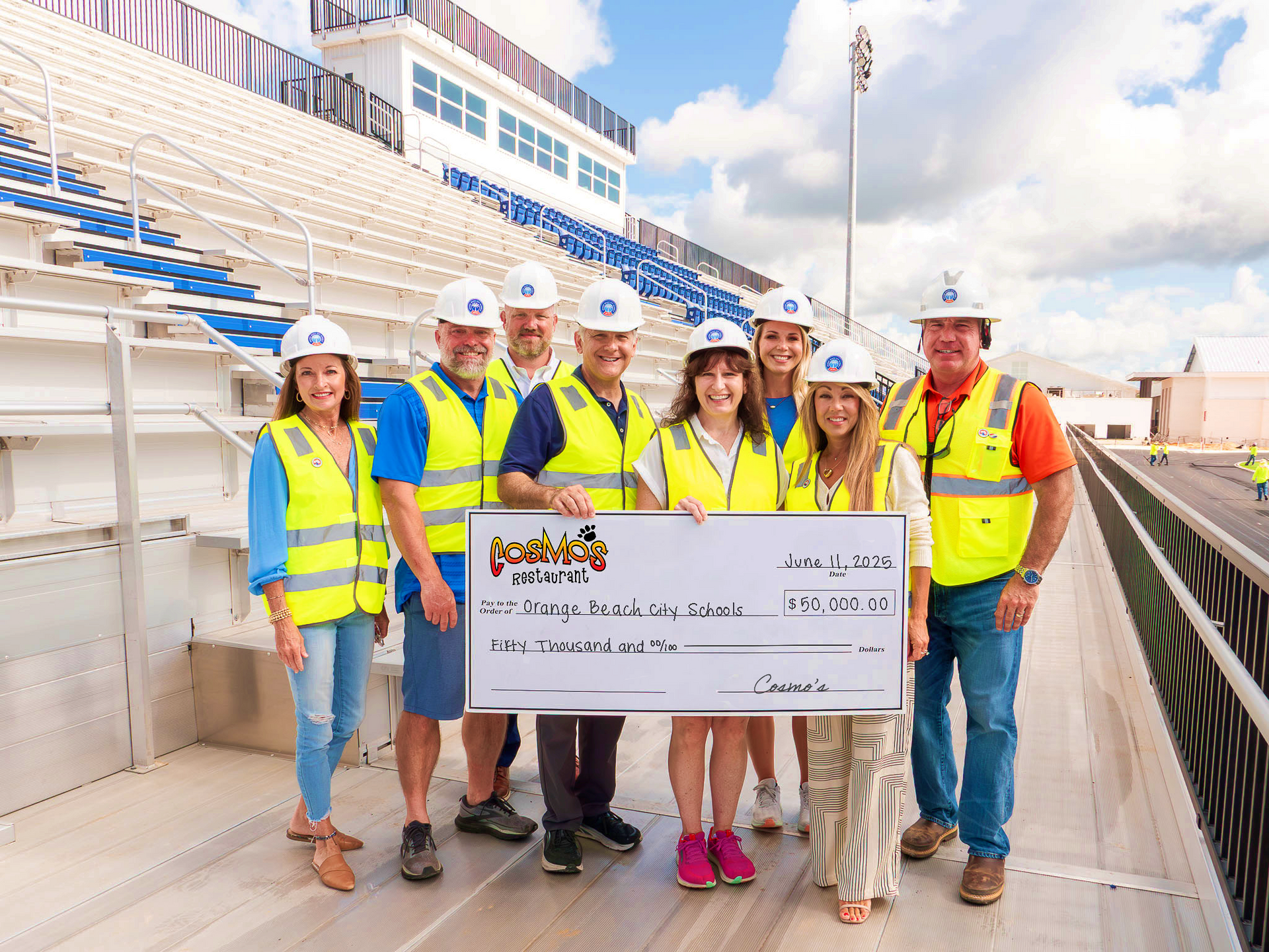 Cosmo’s Steps Up as Diamond Sponsor for Orange Beach City Schools