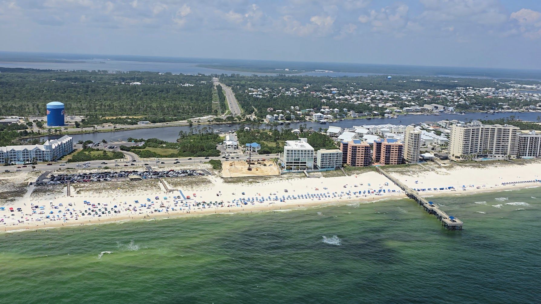 Cotton Bayou Beach Access in Orange Beach Alabama