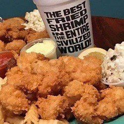 Doc's in Orange Beach, Alabama, claims to have the 'best fried shrimp in the civilized world.'