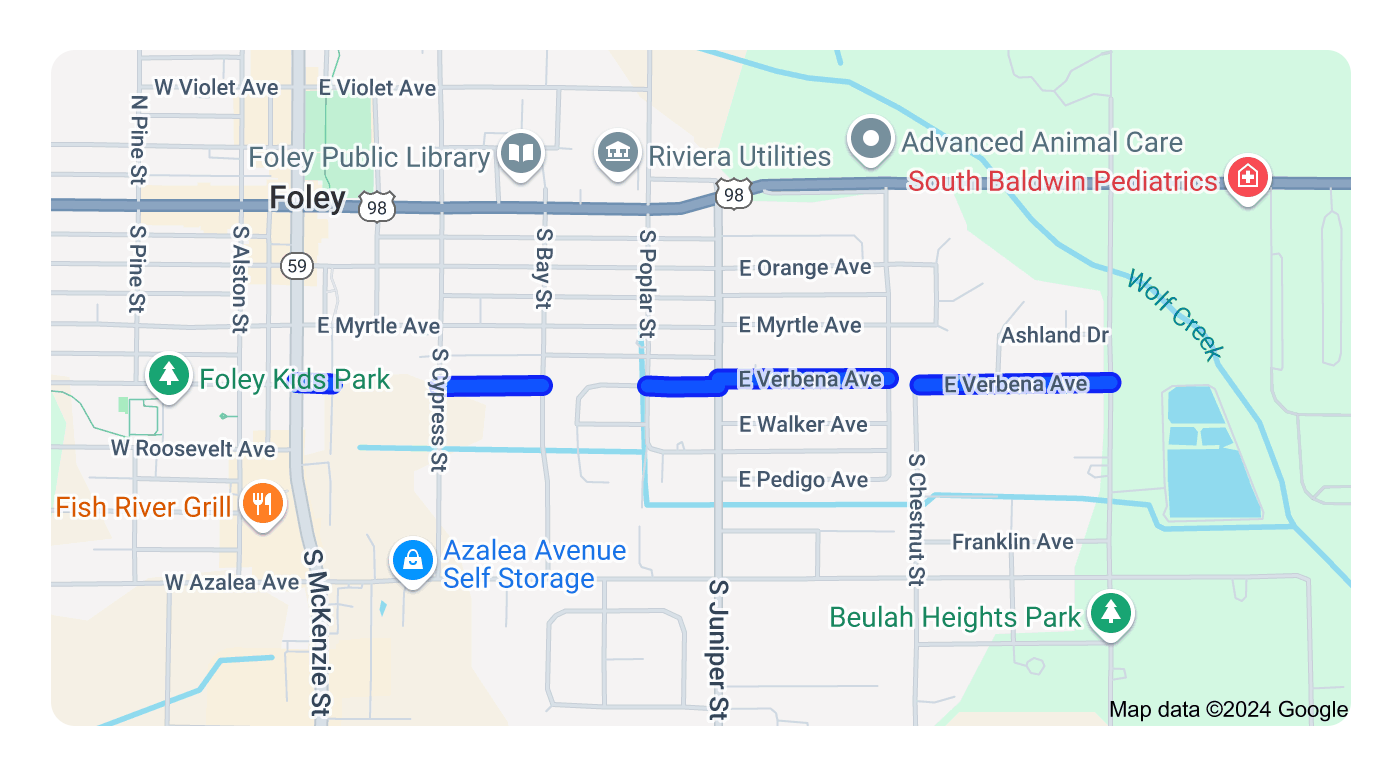 The project will link Alabama 59 and South Cypress Street