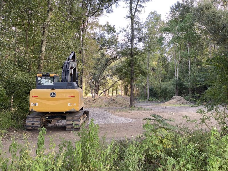 Construction crews working on East Verbena Avenue Extension - Photo by City of Foley