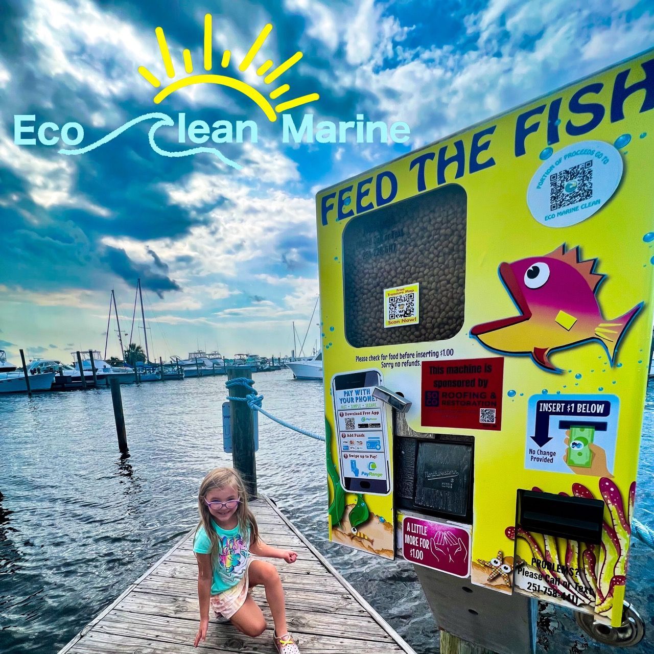 Eco Clean Marine Feed the Fish