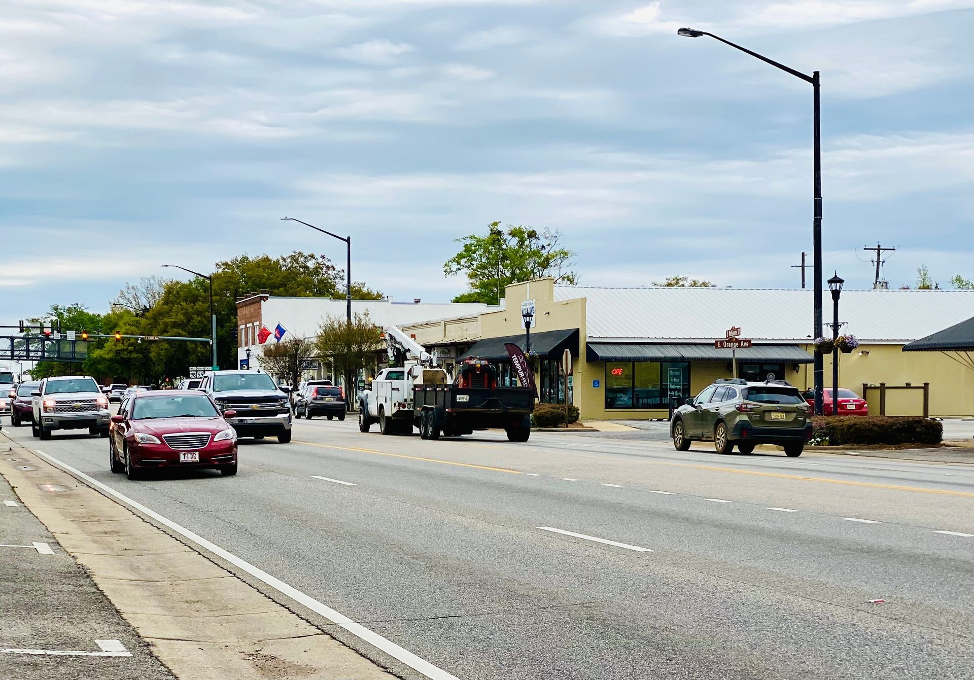 Foley Traffic in Downtown