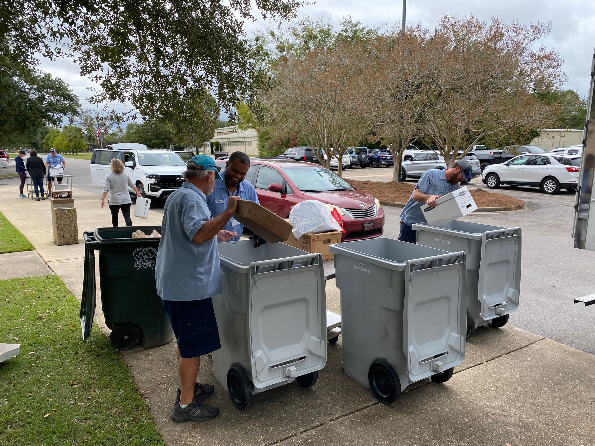 Residents can safely dispose of personal documents at city hall