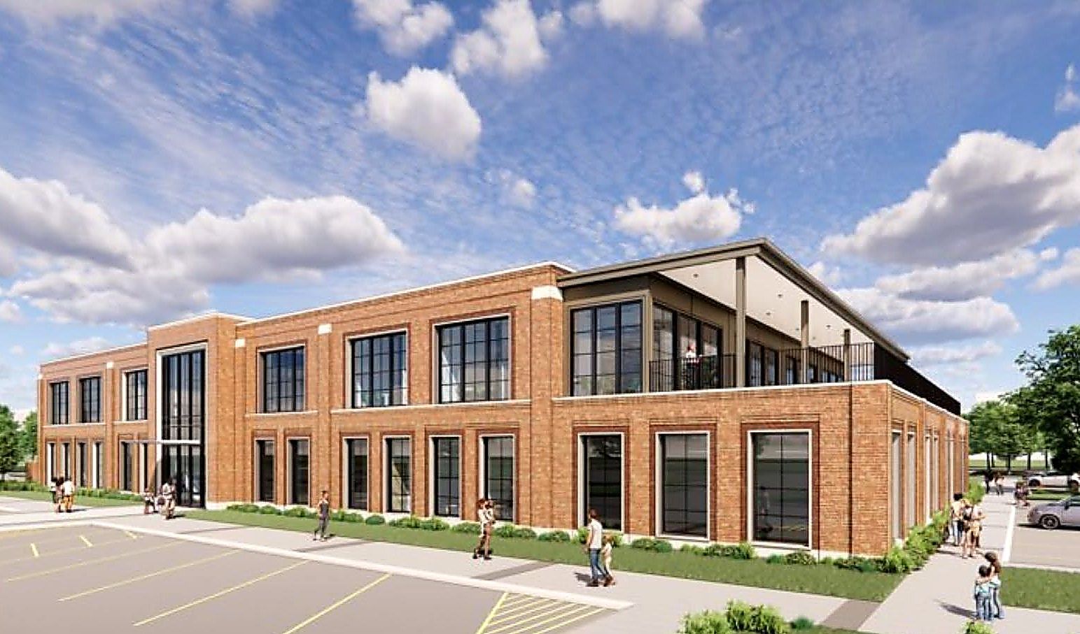 Foley's new Public Library will be open in early August.