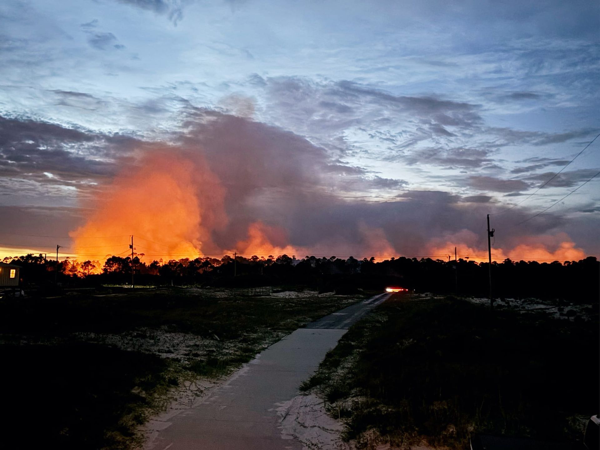 Fort Morgan Fire Photo credit: Jamie Strategier