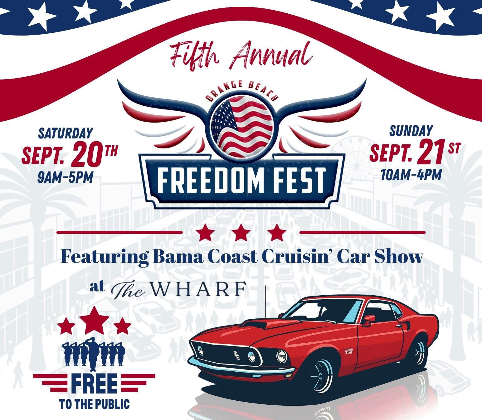 Orange Beach Freedom Festival Returns to The Wharf With Full Weekend of Events