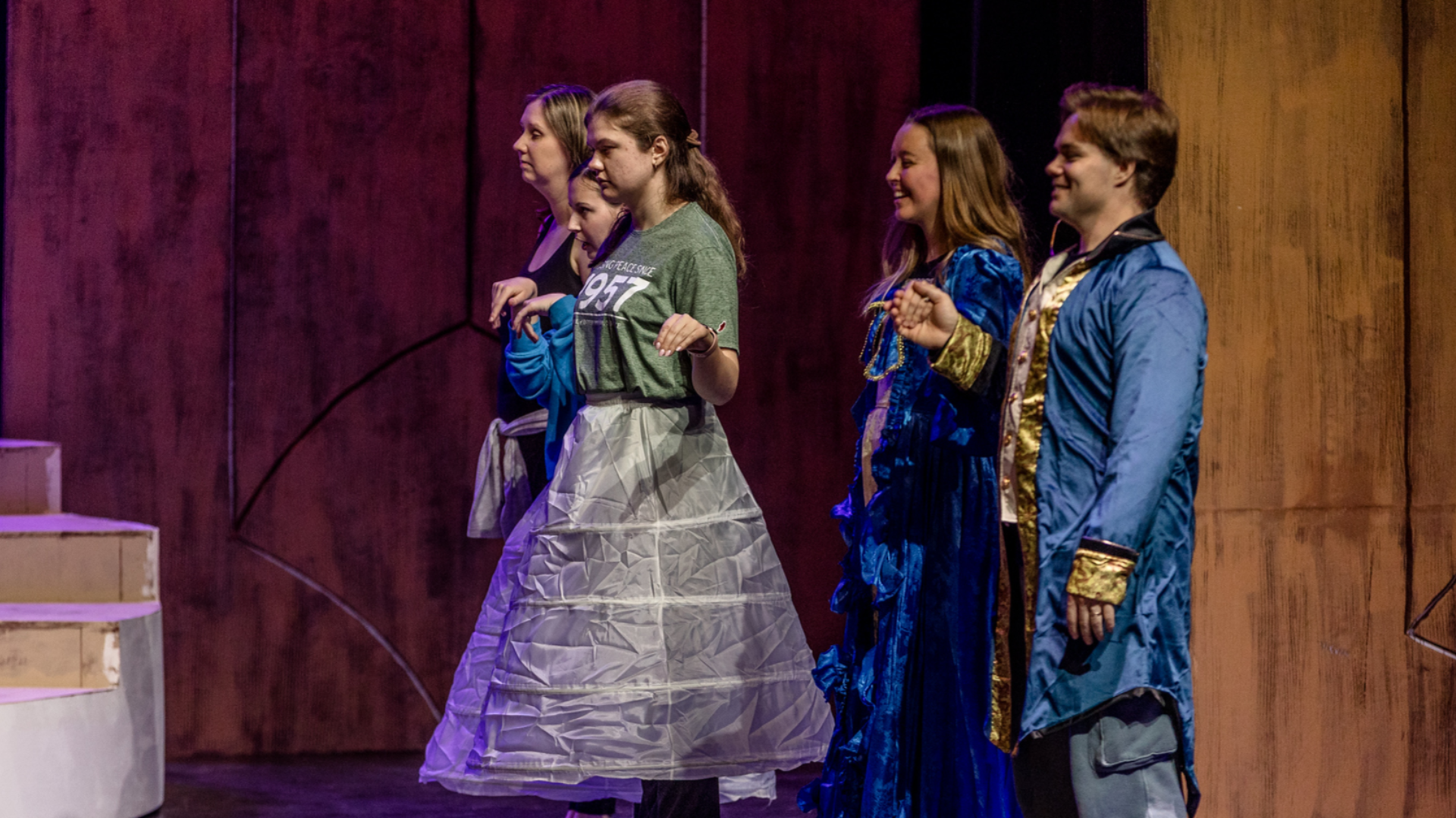 Frozen Rehearsals Photo by Shelley Patterson, C-Shelz Photography