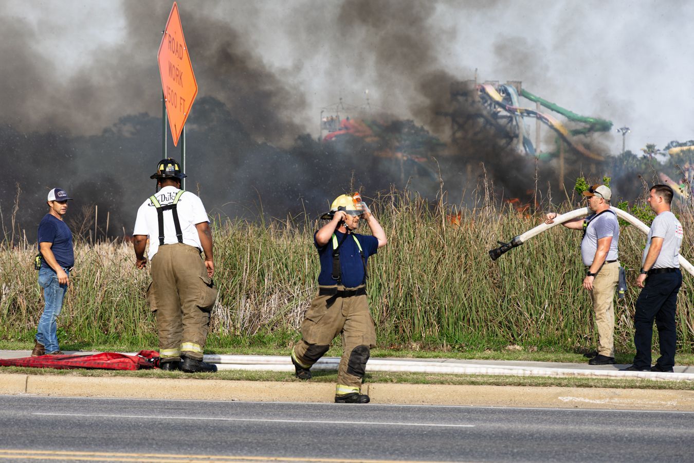 Gulf State Park Fire on March 24, 2026.