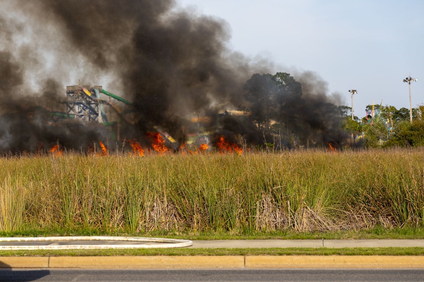 Gulf State Park Fire on March 24, 2026.
