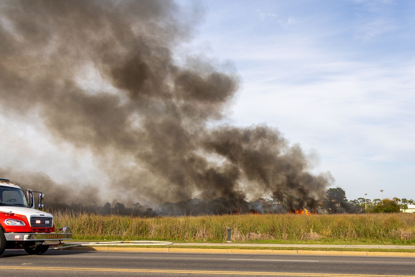 Gulf State Park Fire on March 24, 2026.