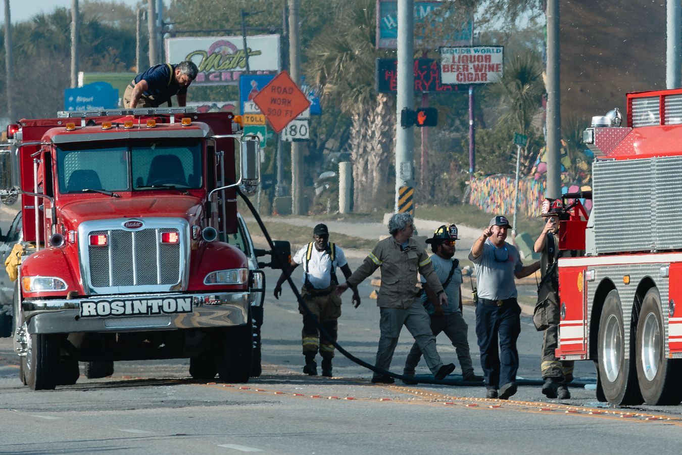 Gulf State Park Fire on March 24, 2026.