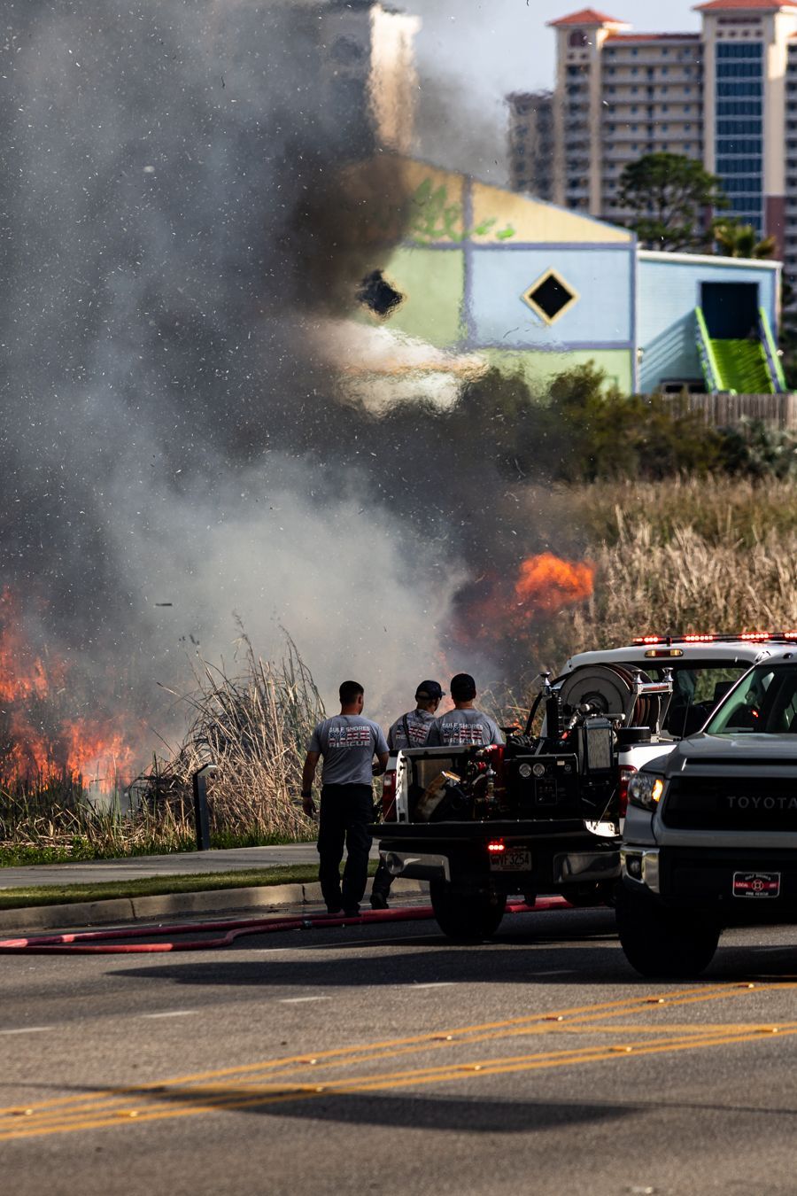 Gulf State Park Fire on March 24, 2026.